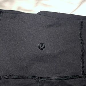 lululemon high waisted leggings with mesh